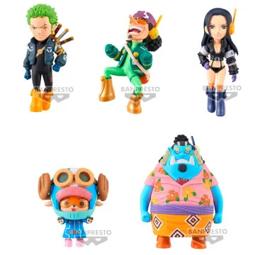 Figura World Cabeça de ovo colecionável 2 One Piece 7cm sortida BANPRESTO - 1