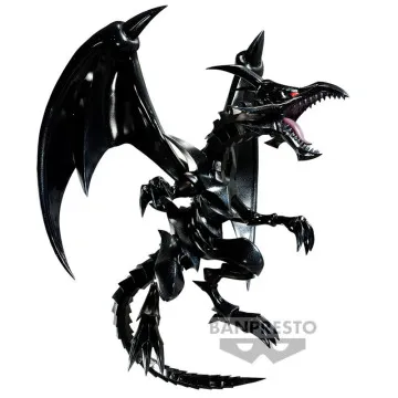 Figura Dragão Negro de Olhos Vermelhos Monstros de Duelo Yu-Gi-Oh! 11cm BANPRESTO - 1