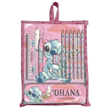 Conjunto de papelaria Stitch Disney KIDS LICENSING - 1