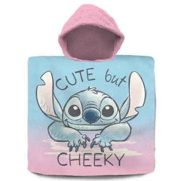 Poncho de toalha de algodão Stitch Disney KIDS LICENSING - 1