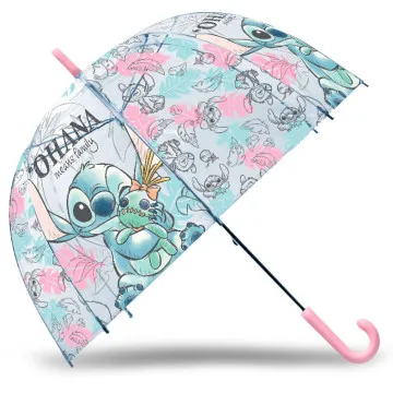 Guarda-chuva manual de bolha transparente Ohana Stitch Disney 46 cm KIDS LICENSING - 1