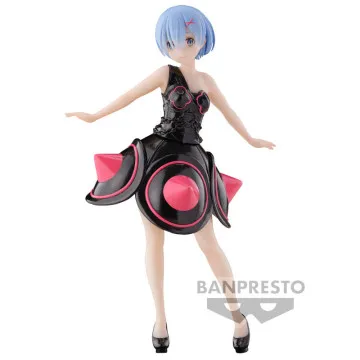 Figura Rem Morning Star Dreess Re:Zero Começando a Vida em Outro Mundo 20cm BANPRESTO - 1