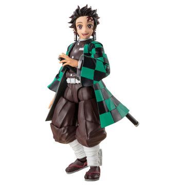 Figura SH Figuarts Tanjiro Kamado Demon Slayer Kimetsu no Yaiba 14cm TAMASHII NATIONS - 1