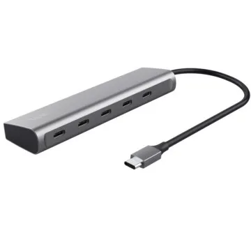 Trust Halyx USB Type-C Hub/ 4xUSB Type-C/ 1xUSB Type-C PD TRUST - 1