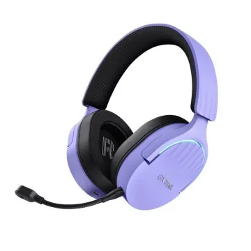 Fones de ouvido sem fio para jogos com microfone Trust Gaming GXT 491 Fayzo/ Bluetooth/ Jack 3.5/ Roxo TRUST GAMING - 1