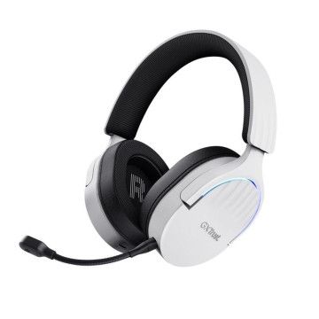 Fones de ouvido sem fio para jogos com microfone Trust Gaming GXT 491 Fayzo/ Bluetooth/ Jack 3.5/ Branco TRUST GAMING - 1