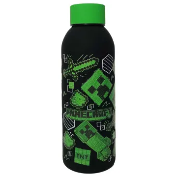 Garrafa de aço inoxidável Minecraft 500ml KIDS LICENSING - 1