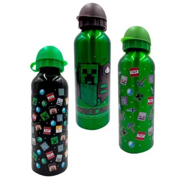 Cantina de alumínio Minecraft 500ml sortida KIDS LICENSING - 1