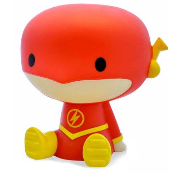 Flash Chibi Liga da Justiça DC Comics cofrinho figura 15cm PLASTOY - 1