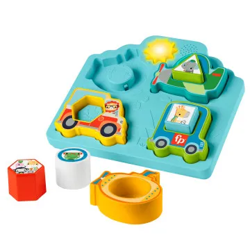 FISHER PRICE - Puzzle de Veículos com Formas e Sons HRP31 FISHER-PRICE - 1