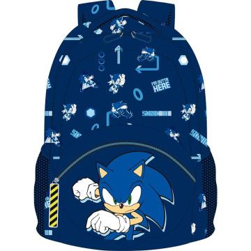 Mochila Sonic o Ouriço 42 cm KIDS LICENSING - 1