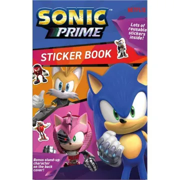 Conjunto de adesivos do Sonic Prime KIDS LICENSING - 1