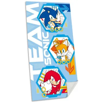 Toalha de algodão Sonic the Hedgehog KIDS LICENSING - 1