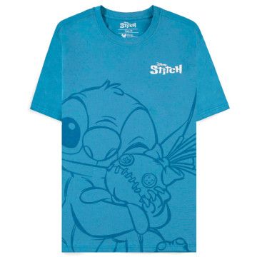 Camiseta Abraçando Stitch Lilo e Stitch Disney DIFUZED - 1