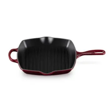 LE CREUSET - Skillet Signature Quadrada Grill Rhone 26 20183269490422 LE CREUSET - 1