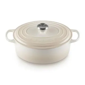 LE CREUSET - Cocotte Oval Signature 29 Merengue 21178297164430 LE CREUSET - 1