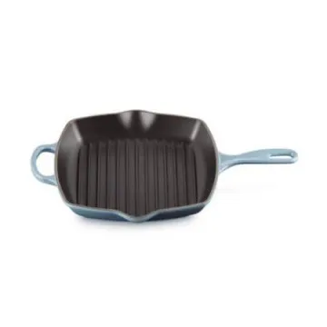 LE CREUSET - Skillet Signature Grill 26cm Chambray 20183264340422 LE CREUSET - 1