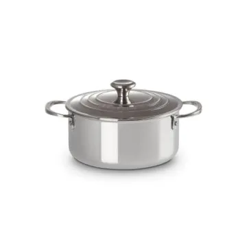 LE CREUSET - Caçarola Baixa Plus 3-Ply c/ Tampa 20 96602120000000 LE CREUSET - 1