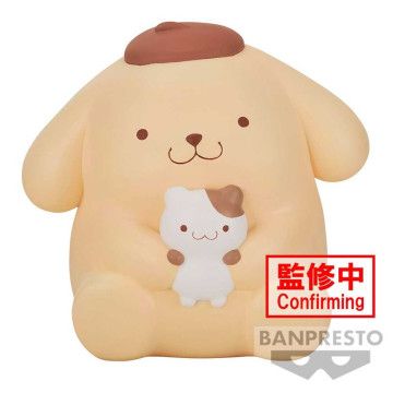 Figura Pompompurin Sofvimates Personagens Sanrio 11cm BANPRESTO - 1