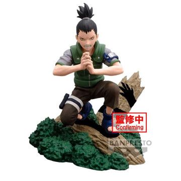 Figura Nara Shikamaru Memorável Saga Naruto Shippuden 8cm BANPRESTO - 1