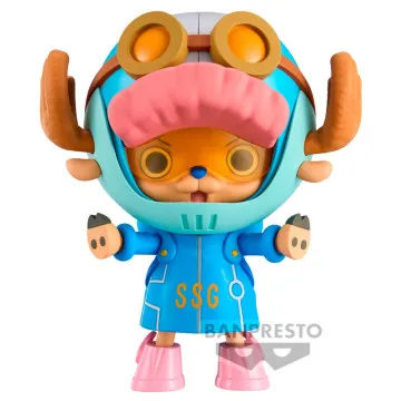 Figura Egghead Tony Tony Chopper Série Grandline One Piece 8cm BANPRESTO - 1