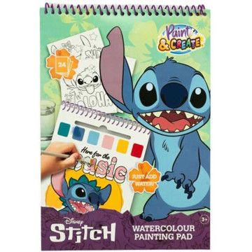 Stitch livro aquarela da Disney  - 1