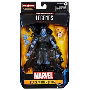 Figura Negra Inverno Thor Marvel Legends Série 15cm HASBRO - 1