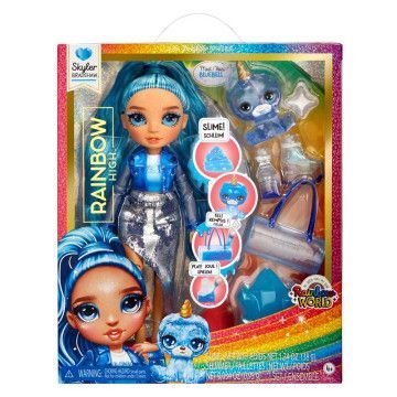 Boneca Skyler Rainbow World Rainbow High 25cm MGA - 1
