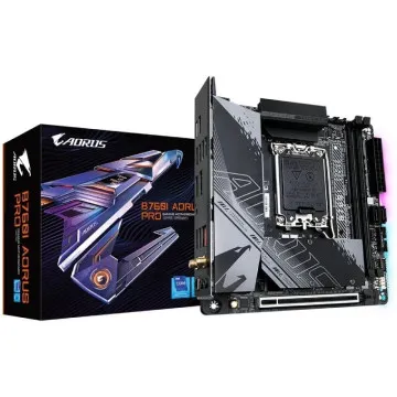 Placa-mãe Gigabyte B760I AORUS PRO Socket 1700/ Mini-ITX GIGABYTE - 1