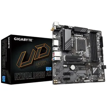 Placa-mãe Gigabyte B760M DS3H AX Socket 1700/Micro ATX GIGABYTE - 1