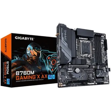 Placa-mãe Gigabyte B760M GAMING X AX Socket 1700/ Micro ATX GIGABYTE - 1