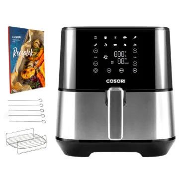 COSORI - Air Fryer Stainless Chef Edition Preta 5,5L KOSP0004EUN  - 1