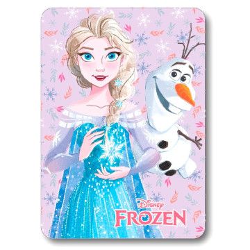 Cobertor de lã Frozen Disney Elsa e Olaf DISNEY - 1