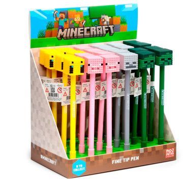 Caneta Minecraft variada  - 1