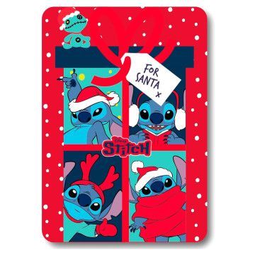 Cobertor de lã de Natal Disney Stitch DISNEY - 1