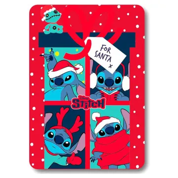 Cobertor de lã de Natal Disney Stitch DISNEY - 1