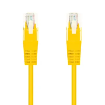 Cabo de Rede RJ45 UTP Nanocable 10.20.0402-Y Cat.6/ 2m/ Amarelo NANO CABLE - 1