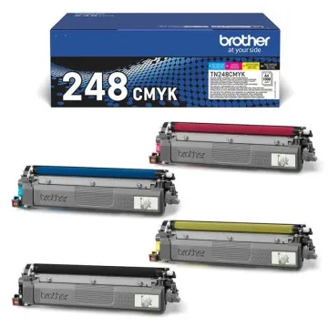 Toner Original Brother TN-248VAL Multipack/ Preto/ Ciano/ Magenta/ Amarelo BROTHER - 1