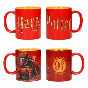 Set tazas logo Hogwarts...