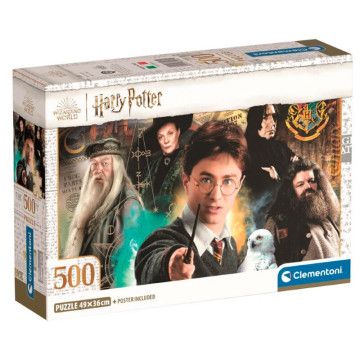 Quebra-cabeça Harry Potter 500pcs CLEMENTONI - 1