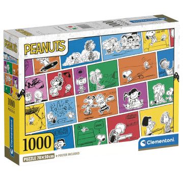 Quebra-cabeça Snoopy 1000 peças CLEMENTONI - 1