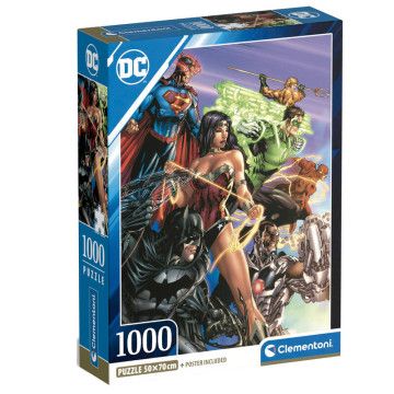 Quebra-cabeça Batman DC Comics 1000pcs CLEMENTONI - 1