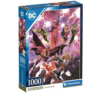 Quebra-cabeça DC Comics 1000pcs CLEMENTONI - 1