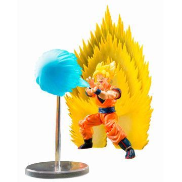 SH Figuarts Super Saiyan Son Goku Teleporte Kamehameha Dragon Ball Figura 15cm TAMASHII NATIONS - 1