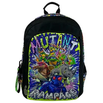 Mochila Mutant Mayhem Teenage Mutant Ninja Turtles 43cm adaptável CYP BRANDS - 1