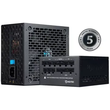 Fonte de alimentação Hiditec GDX850 V2/ 850W/ Ventilador de 14cm/ ATX 3.0/ PCIe 5.0/ 80 Plus Gold HIDITEC - 1