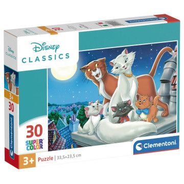 Puzzle Os Aristogatos Disney 30pcs CLEMENTONI - 1