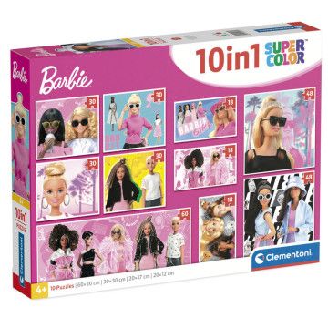 Quebra-cabeça Barbie 18-30-48-60pcs CLEMENTONI - 1