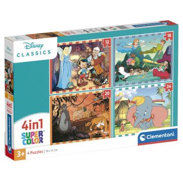 Puzzle Clássico Disney 12-16-20-24pcs CLEMENTONI - 1