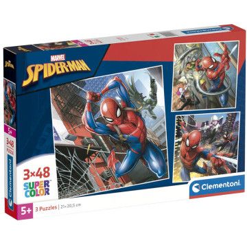 Puzzle Homem-Aranha Marvel 3x48pcs CLEMENTONI - 1